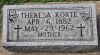 Filename=Theresa_Korte_Headstone.JPG
Filesize=838KiB
Dimensions=2048x1143
Date added=Sep 20, 2013 Theresa_Korte_Headstone.JPG