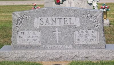 Santel, Philip and Minnie
