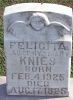 Filename=Felicita_Knies_1925.jpg
Filesize=88KiB
Dimensions=562x768
Date added=Oct 23, 2008 Felicita_Knies_1925.jpg