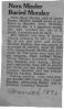 Filename=nora_obit.jpg
Filesize=56KiB
Dimensions=256x437
Date added=Nov 21, 2008 nora_obit.jpg