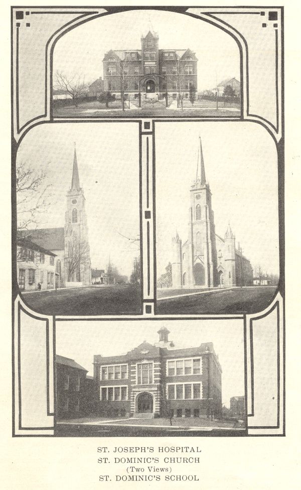 St. Joseph's Hospital St. Dominic's Church St Dominic's School