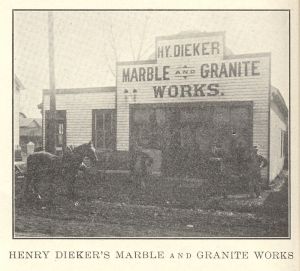 Henry Dieker's Marble & Granite Works
